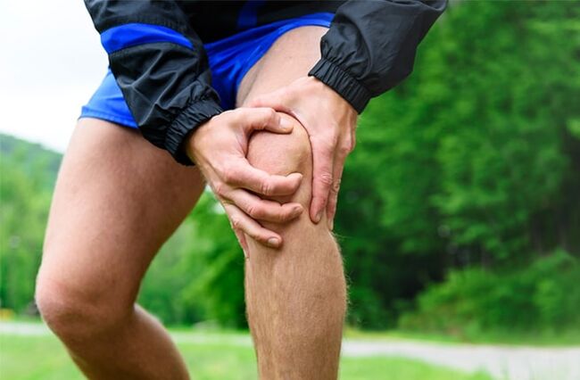 Knee pain can be a sign of arthrosis